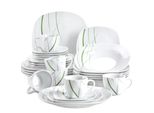 Set Di Stoviglie Da 30 Pezzi, Ceramica Ecologica, Lavabile In Microonde E In Lavastoviglie , 30 Pezzi