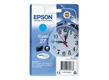 Epson Alarm Clock Cartuccia Sveglia Ciano Inchiostri Durabrite Ultra 27 - Resa Standard - 3,6 Ml - 300 Pagine - 1 Pz