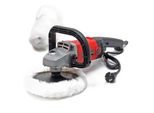 Levigatrice Per Auto Wiltec 1200W Fino A 3000 Giri/Min, Lucidatrice Con 6 Livelli Incl. 2 Tamponi, Levigatrice A Disco, Levigatrice Rotativa
