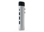 Satechi ST-TCPHES Replicatore Di Porte E Docking Station Per Laptop Usb 3.2 Gen 1 (3.1 Gen 1) Type-C Argento