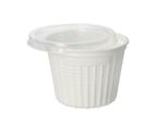 Starpak 88697 Bicchiere Per Zuppa "To Go"", Pp, Bianco, 500 Ml"