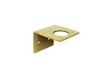 Natural Goods Berlin Supporto Per Dispenser Di Sapone Singolo - Supporto Per Dispenser Di Sapone In Metallo - Supporto Per Shampoo Dispenser Per Sapone A Parete Senza Foratura - Dispenser Per Sapone A Parete - Dispenser Per Sapone Adesivo, Oro (Spazzolato)