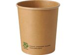 Bicchiere Per Zuppa Papstar Pure 940Ml Marrone