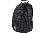 Schulrucksack NITRO Stash 29, Gr. B/H/T: 32cm x 49cm x 22cm, grau (checker), Rucksäcke, Alltagsrucksack, Rucksack für Freizeit, Schule, Arbeit und Reise