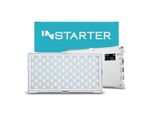 Instarter Spectar Led Video Light, Illuminazione Per Telecamera Con Bicolore In Formato Tascabile, Luce Video Da 12 W Con Diffusore, Luce Da Studio Con Funzione Di Power Bank