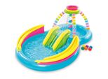 Intex 56137NP - Centro Giochi - Imbuto Arcobaleno (295X191X109Cm) Centro Giochi Per Piscine