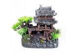 Bellissima Casa Giapponese Xl 15 Cm Ornamento Per Acquario
