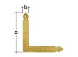 Ledge Na O 1, 150X150X25X2,5 - Confezione Da 1 Pz