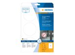 Etichette Herma Special, Diametro: 85 Mm, Bianco