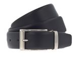 Vanzetti Pelle Cintura Dresscode: Business 35Mm Cambered Belt W85 Black Nero