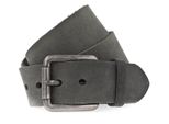 Vanzetti Pelle Cintura Denim Love 45Mm Leather Belt W85 Black Nero