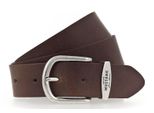 Mustang Pelle Cintura Classic Women Leather Belt W75 Baileys Marrone
