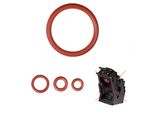 Kit Di Manutenzione Snapworld-Kaffee O-Ring Di Tenuta Per Il Gruppo Erogatore E La Valvola Di Supporto, Adatto A Cafe Bonitas Acopino Set-43.2 (Per Il Gruppo Erogatore Senza Vite Per La Crema In Uscita E Pistone Di Erogazione Più Grande)