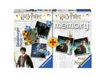Ravensburger Memory Multipack Harry Potter Puzzle Di Contorno 25 Pezzi Bambini