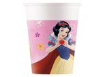Procos - Bicchiere Di Cartadisney Princess Live Your Story (200 Ml), 8 Pezzi, Multicolore, 93848