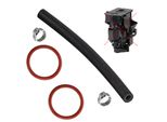 Confezione Economica 2X O-Ring Di Tenuta + 1X Tubo Di Ricambio Compatibile Con Siemens E Bosch EQ.3 S100 S300 S500 Verocup 100 300 E EQ.9 S300 S500 S700 S900 Per Il Gruppo Di Infusione Set-46 Da Snapworld-Kaffee