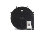 Prixton Siesta Robot Aspirapolvere | Wlan, App Mobile, 1000Pa, Nero