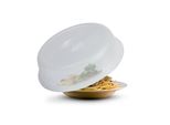 Coperchio Per Microonde Ø26 X 7Cm, Coperchio Per Microonde - Cofano Per Microonde, Paraspruzzi, Coperchio Trasparente Per Microonde