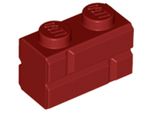 50 Pezzi Lego Part C. 98283 In Rosso Scuro