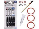 O-Ring Di Tenuta Per L'ugello Di Uscita Del Gruppo Di Infusione Compatibile Con Siemens EQ5 EQ6 EQ7 EQ.8 Bosch Vero | Incl. Tubo Di Grasso Al Silicone Da 6 G Set Di Ganci A Spazzola