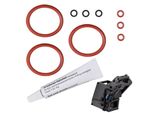 Guarnizione O-Ring + Tubo Di Grasso Al Silicone 6G Per L'erogatore Del Gruppo Di Cottura Compatibile Con Siemens EQ5 EQ6 EQ7 EQ8 Bosch Vero Tca Tes Ctl Tcc Neff & Gaggenau