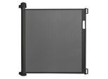 Sessamen-Lp Cancelletto Di Sicurezza Per Scale Cancelletto Di Sicurezza Per Porte Estensibile 0-180 Cm Barriere Per Cani Cancelletto Retrattile Per Porte E Scale Per Bambini E Animali Domestici (Nero, 180 Cm)