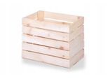 Nuove Cassette Per La Frutta Cassette Di Legno Cassette Per Il Vino Cassette Per Le Mele Naturale 45X30X36Cm