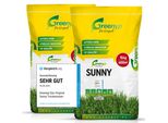 Greenyp® Sunny I Tappeto Erboso Secco Resistente Alla Siccità I 30 Kg Per 1200 M² I Seme Di Erba Seme Di Prato Seme Di Prato Risemina Di Erba A Rapida Germinazione