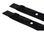 2 X 54,5 Cm John Deere Set Di Lame Per Tosaerba Per AM141033 X300 Ride On