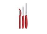 Victorinox V-6.71 11.31 Victorinox Swiss Classic GemüSemesser-Set 3 Tlg. Rot
