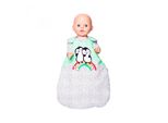 Heless® Sacco A Pelo Penguin Dot Accessori Per Bambole
