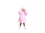 Noxxiez Accogliente Coperta Con Cappuccio Per Bambini - Perfetta Per Bambini Da 3 A 6 Anni Unicorno