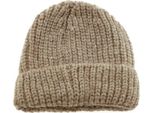 Cappello Con Motivo A Maglia Per Adulti E Bambini Per Le Fredde Giornate Autunnali E Invernali Taupe