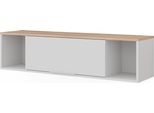 Vicco Scaffale A Muro Betti, 120 X 30 Cm, Bianco/Sonoma