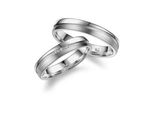 Trauring MARRYA Titan Ringe Trauringe Eheringe Partnerringe Gr. 66, silber (damen ring, silber), Fingerringe, Damen, 66, Titan