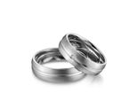 Trauring MARRYA Titan Ringe Trauringe Eheringe Partnerringe Gr. 68, silber (damen ring, silber), Fingerringe, Damen, 68, Titan