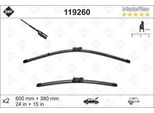 Swf Spazzole Tergicristallo Visioflex-Set | (Set)Wiper Car VF600/380MM