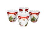 Set Di 4 Tazze Da Caffè Magia Di Natale 53Cl Tazza Di Natale Tazza Da Caffè Tazza Di Caffè
