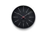 Orologio Da Parete Arne Jacobsen Bankers Ø29 Cm Nero