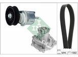 Set Pompa Acqua + Cinghia A V Ina 529 0161 31