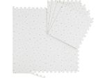 Relaxdays Tappeto Puzzle Da 8 Pezzi Con Stelle