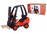 Big 56580 Linde Carrello Elevatore Rosso - Trattore A Pedali