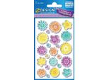 Premium Creative 3D Sticker Blumen