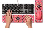Tappetino Per Il Mouse O Poggiapolsi Long Pad Frosting