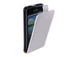 Custodia Flip Per Samsung Galaxy I9100 Sii S2 Bianco Ultra Sottile