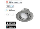 Hama 176578 Hama Wlan Led-Einbauspot, 5W, Ohne Hub, Satin-Nickel