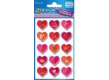 Premium Creative 3D Sticker Herzen