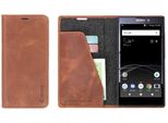Sunne 2 Card Folio Wallet Cognac Per Sony Xperia L2