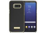 Cover Rigida In Nero Saffiano Per Samsung Galaxy S8 Plus