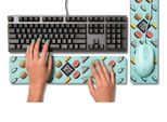 Poggiapolsi O Tappetino Per Mouse Long Pad Ice Cream